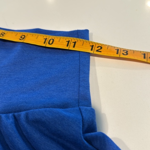 Old Navy CloudComfy Skort Extra High Waisted Crayon Blue Bike Shorts - Picture 12 of 16